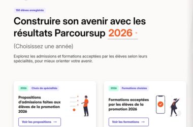 Nos résultats Parcoursup 2025-2026